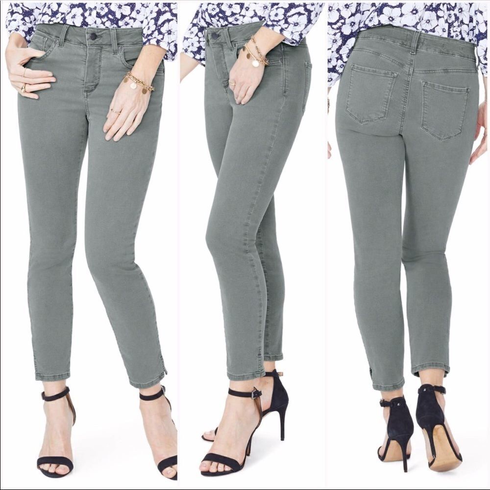 NYDJ Ami Stretch Ankle Skinny Jeans Size 8
